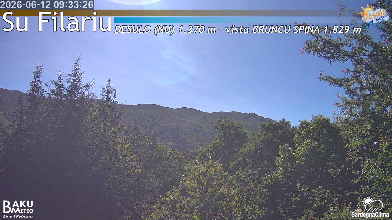 time-lapse frame, Su Filariu webcam