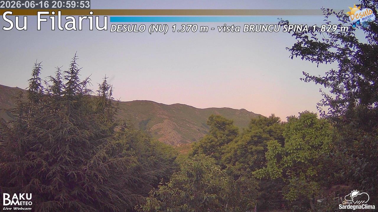 time-lapse frame, Su Filariu webcam