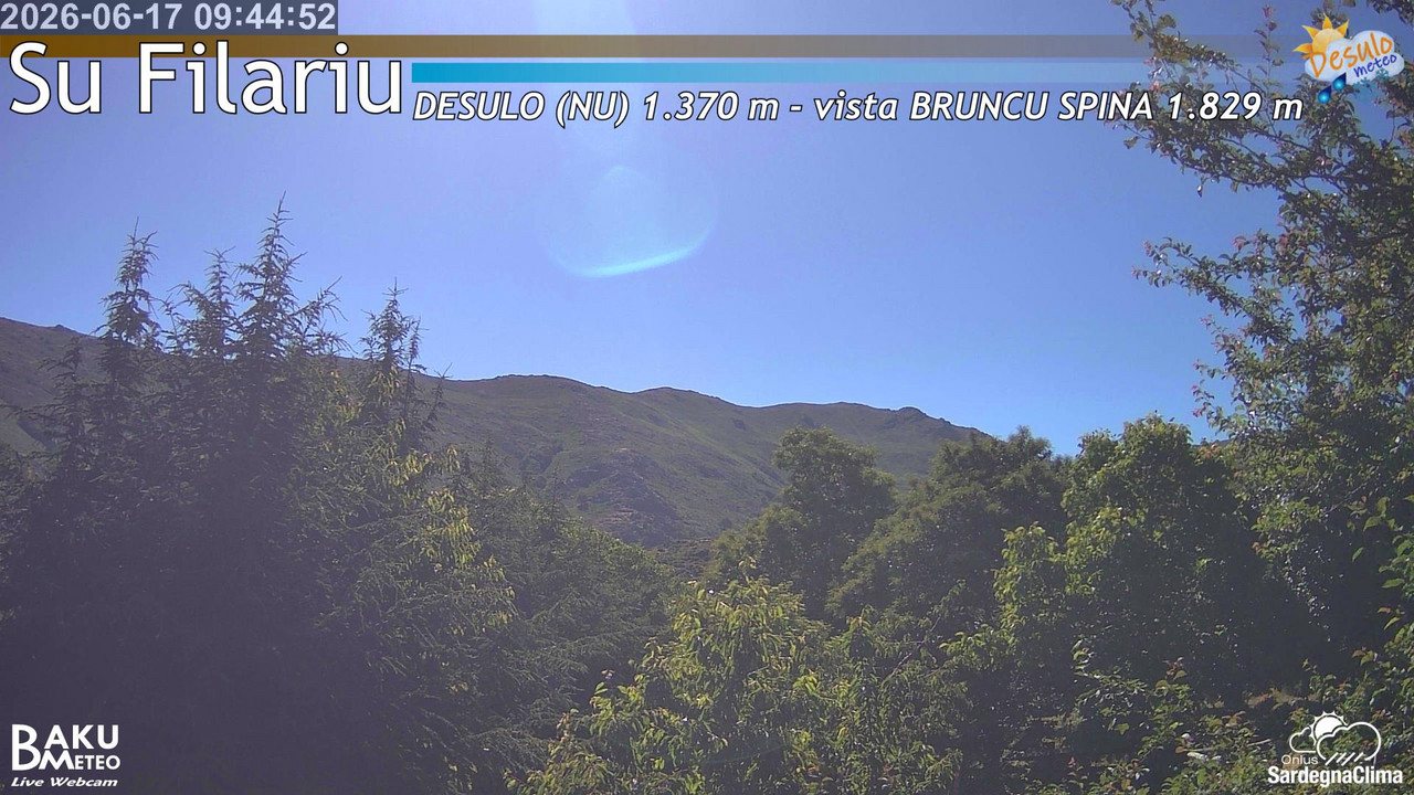 time-lapse frame, Su Filariu webcam