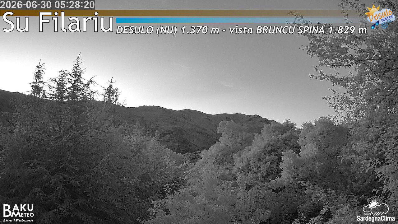 time-lapse frame, Su Filariu webcam