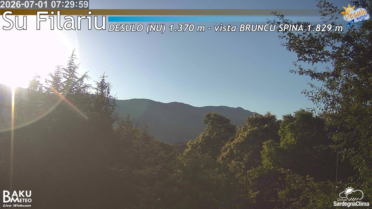 time-lapse frame, Su Filariu webcam