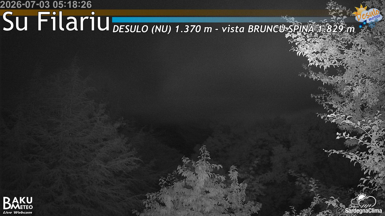 time-lapse frame, Su Filariu webcam