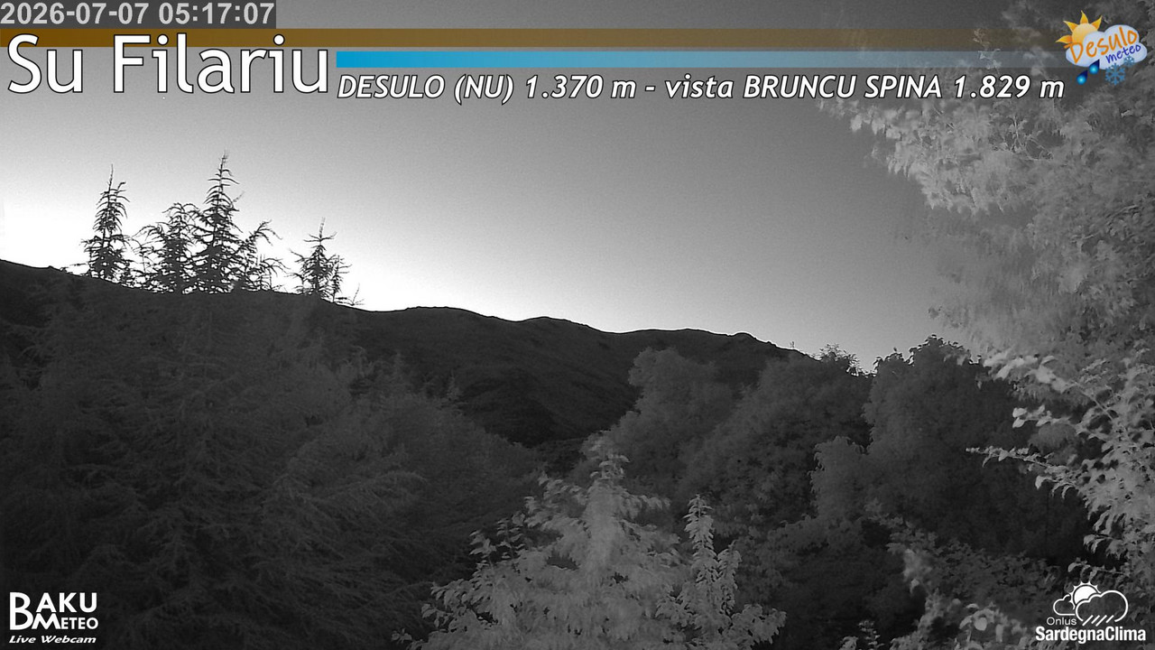 time-lapse frame, Su Filariu webcam