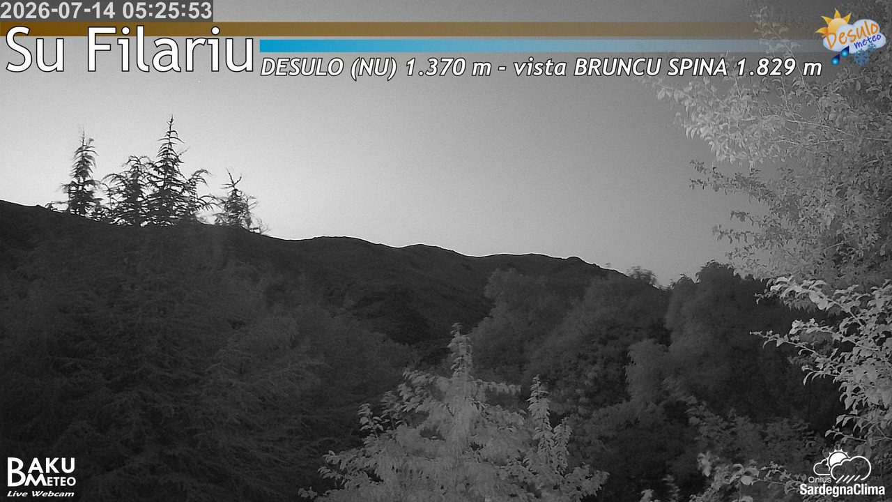 time-lapse frame, Su Filariu webcam
