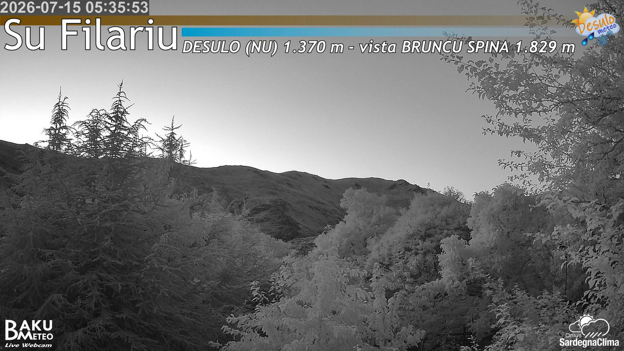 time-lapse frame, Su Filariu webcam