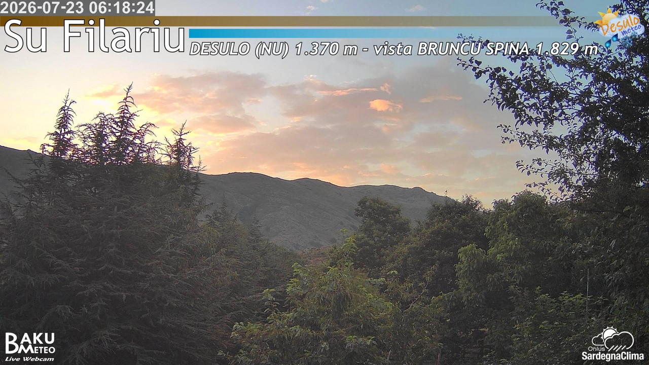 time-lapse frame, Su Filariu webcam
