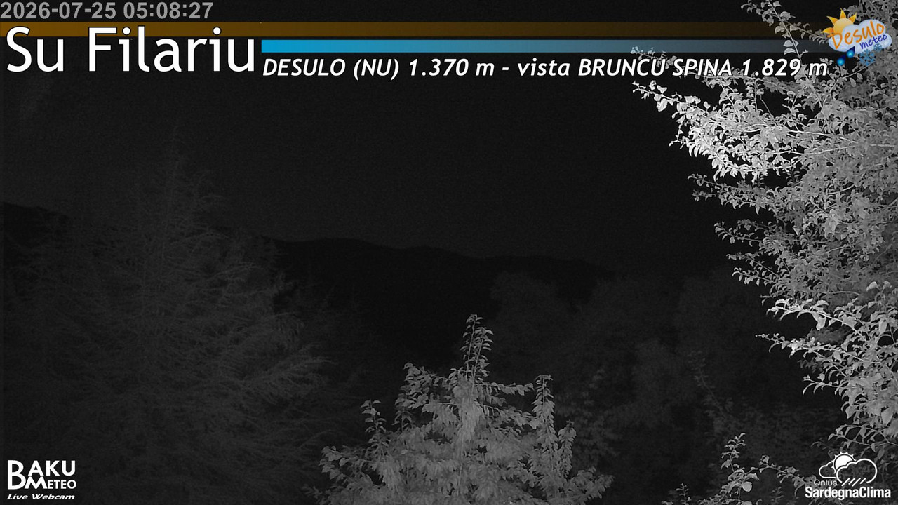 time-lapse frame, Su Filariu webcam