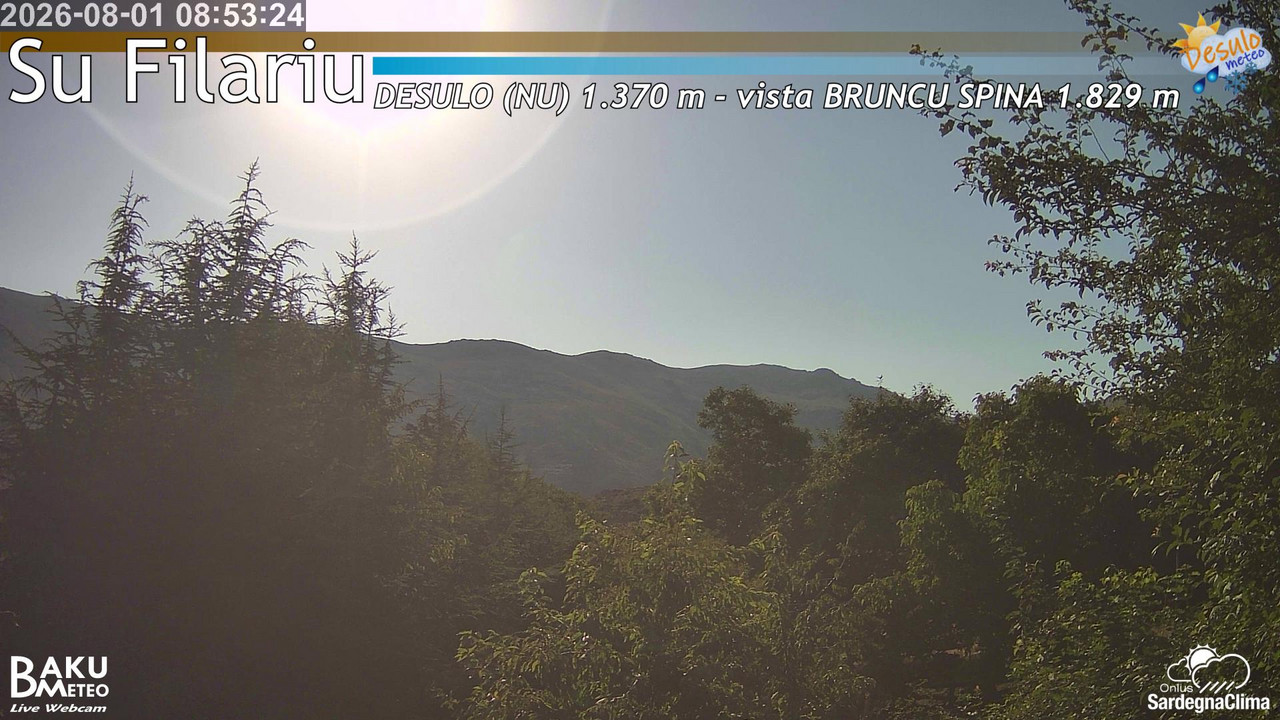time-lapse frame, Su Filariu webcam
