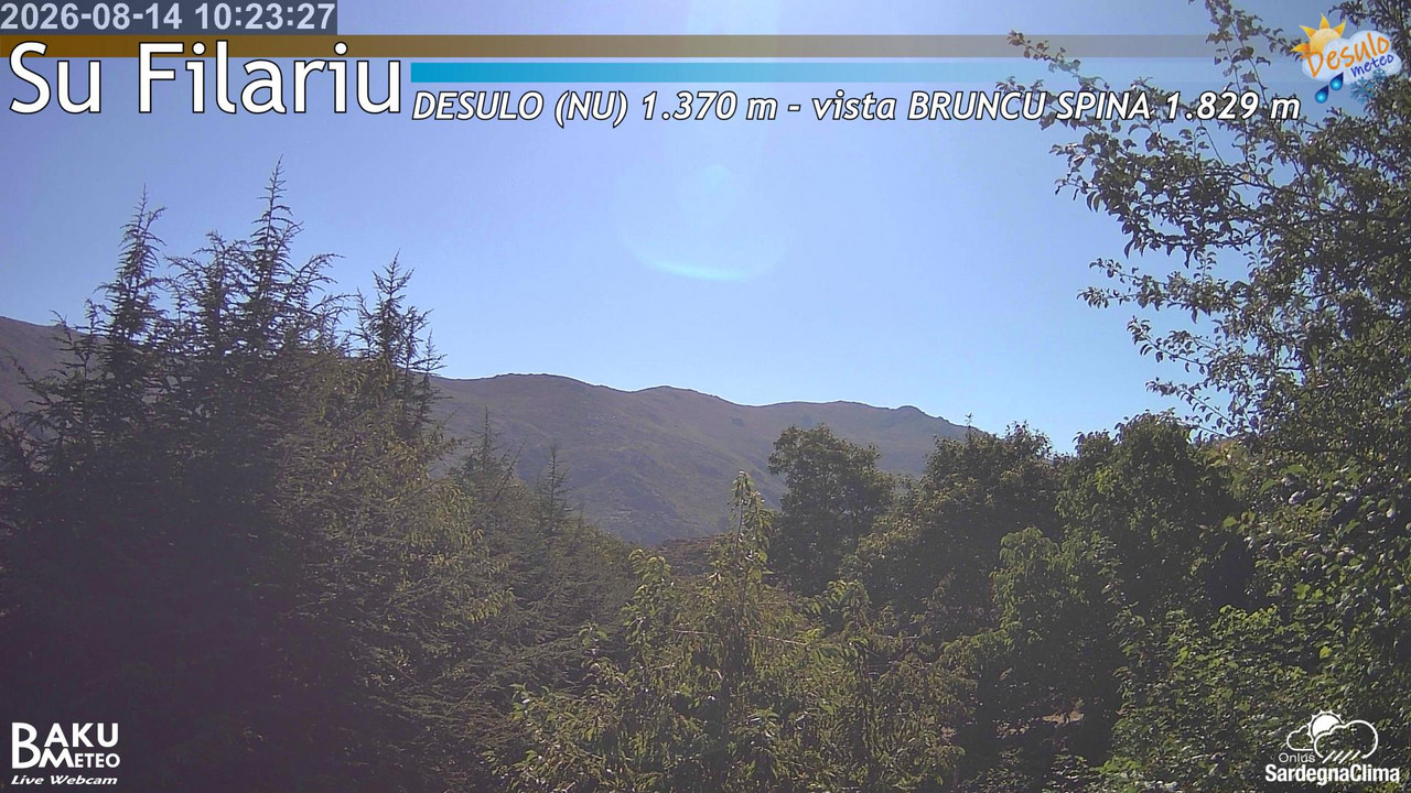 time-lapse frame, Su Filariu webcam