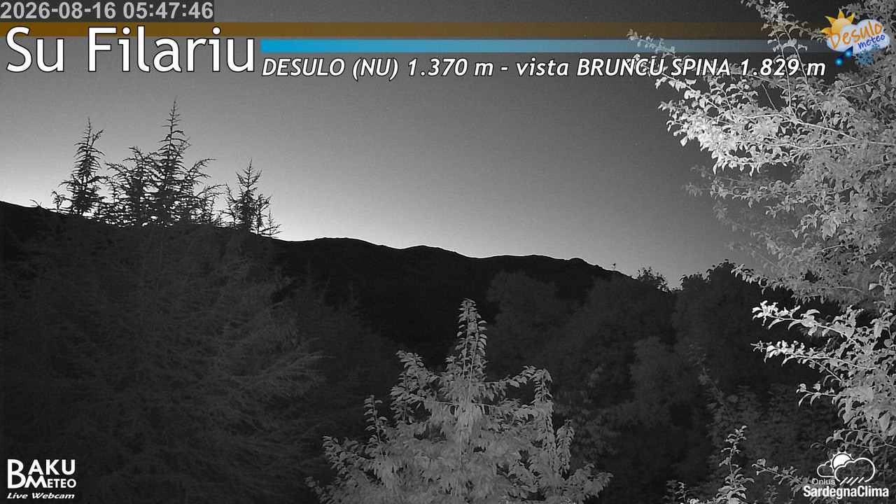 time-lapse frame, Su Filariu webcam