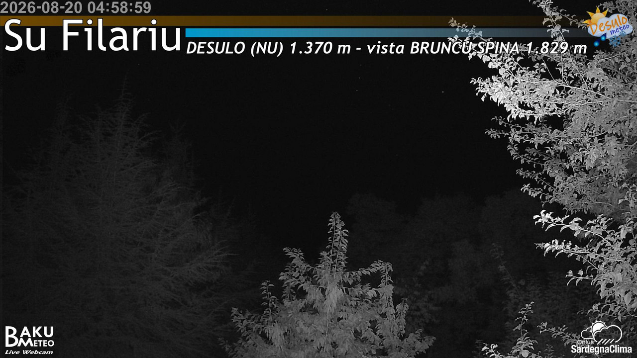 time-lapse frame, Su Filariu webcam