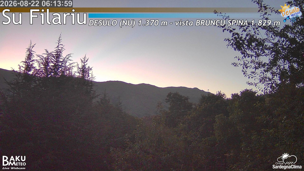 time-lapse frame, Su Filariu webcam