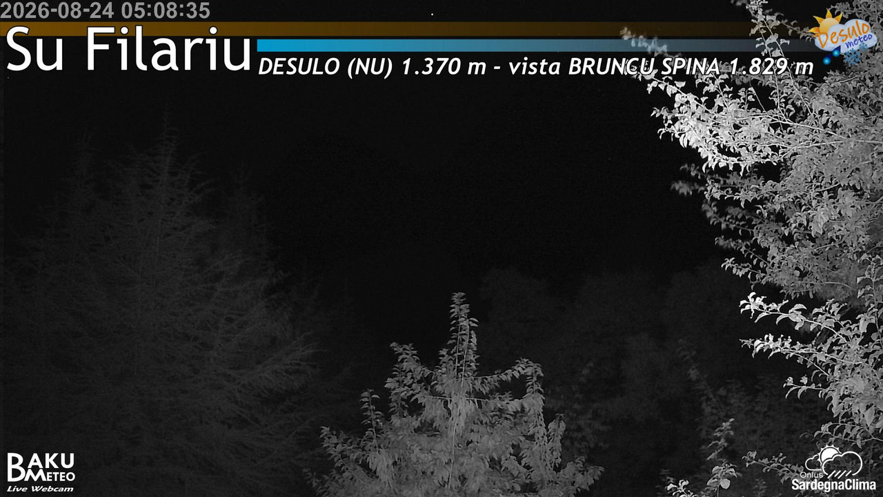 time-lapse frame, Su Filariu webcam