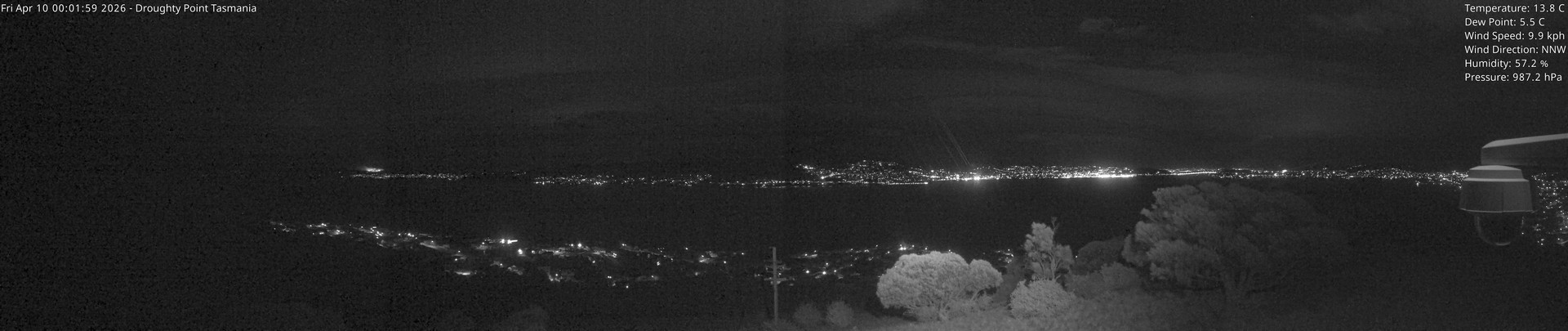 time-lapse frame, Droughty Point webcam