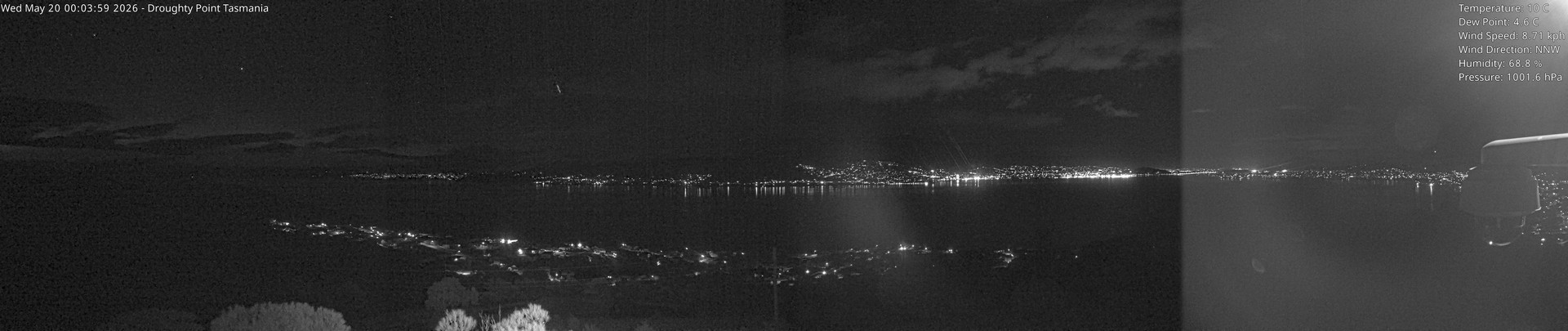 time-lapse frame, Droughty Point webcam