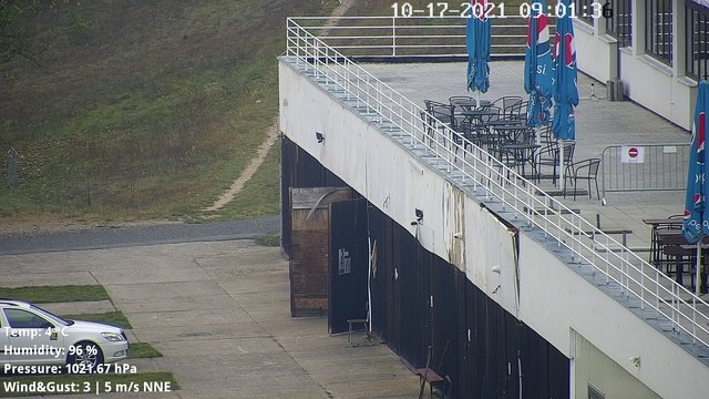 time-lapse frame, Labe Arena Racice webcam