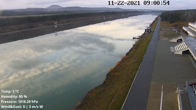 time-lapse frame, Labe Arena Racice webcam