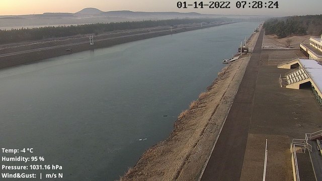 time-lapse frame, Labe Arena Racice webcam