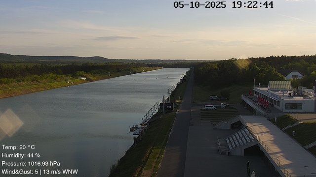 time-lapse frame, Labe Arena Racice webcam