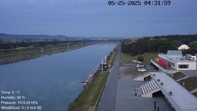 time-lapse frame, Labe Arena Racice webcam