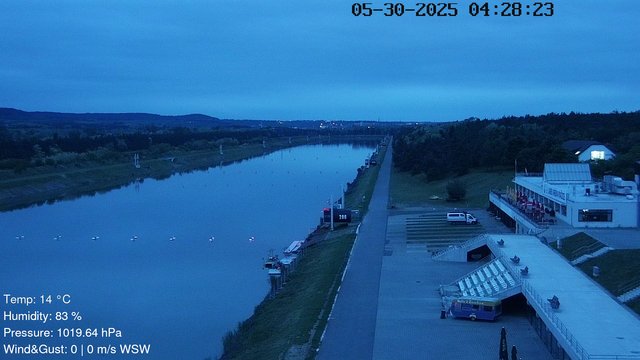 time-lapse frame, Labe Arena Racice webcam