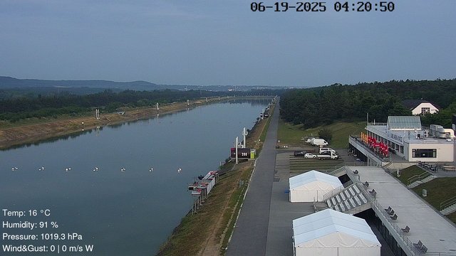time-lapse frame, Labe Arena Racice webcam