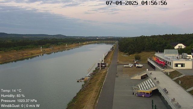 time-lapse frame, Labe Arena Racice webcam