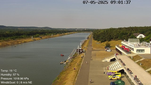 time-lapse frame, Labe Arena Racice webcam