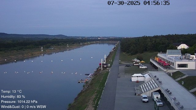 time-lapse frame, Labe Arena Racice webcam