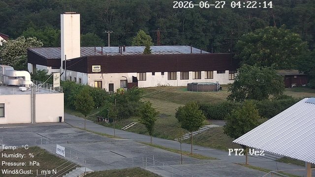 time-lapse frame, Labe Arena Racice webcam