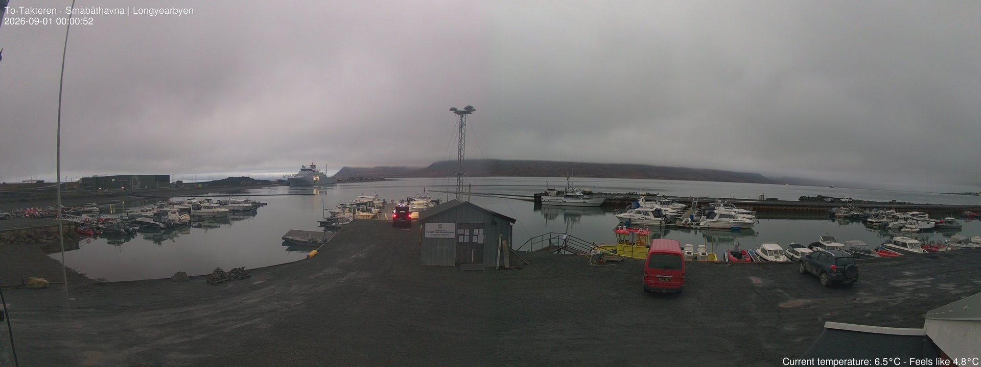 time-lapse frame, Totakteren webcam