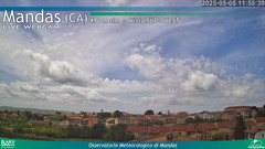 view from Mandas on 2025-05-05