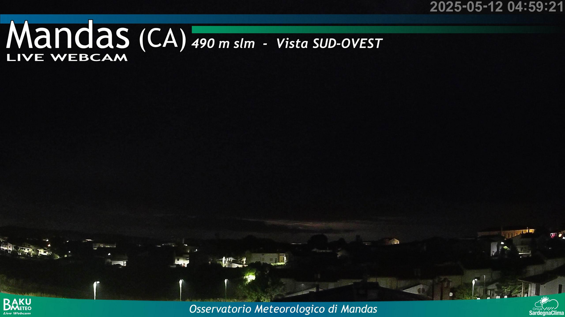 time-lapse frame, Mandas webcam