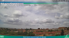 view from Mandas on 2025-05-23