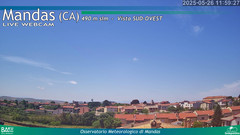 view from Mandas on 2025-05-26
