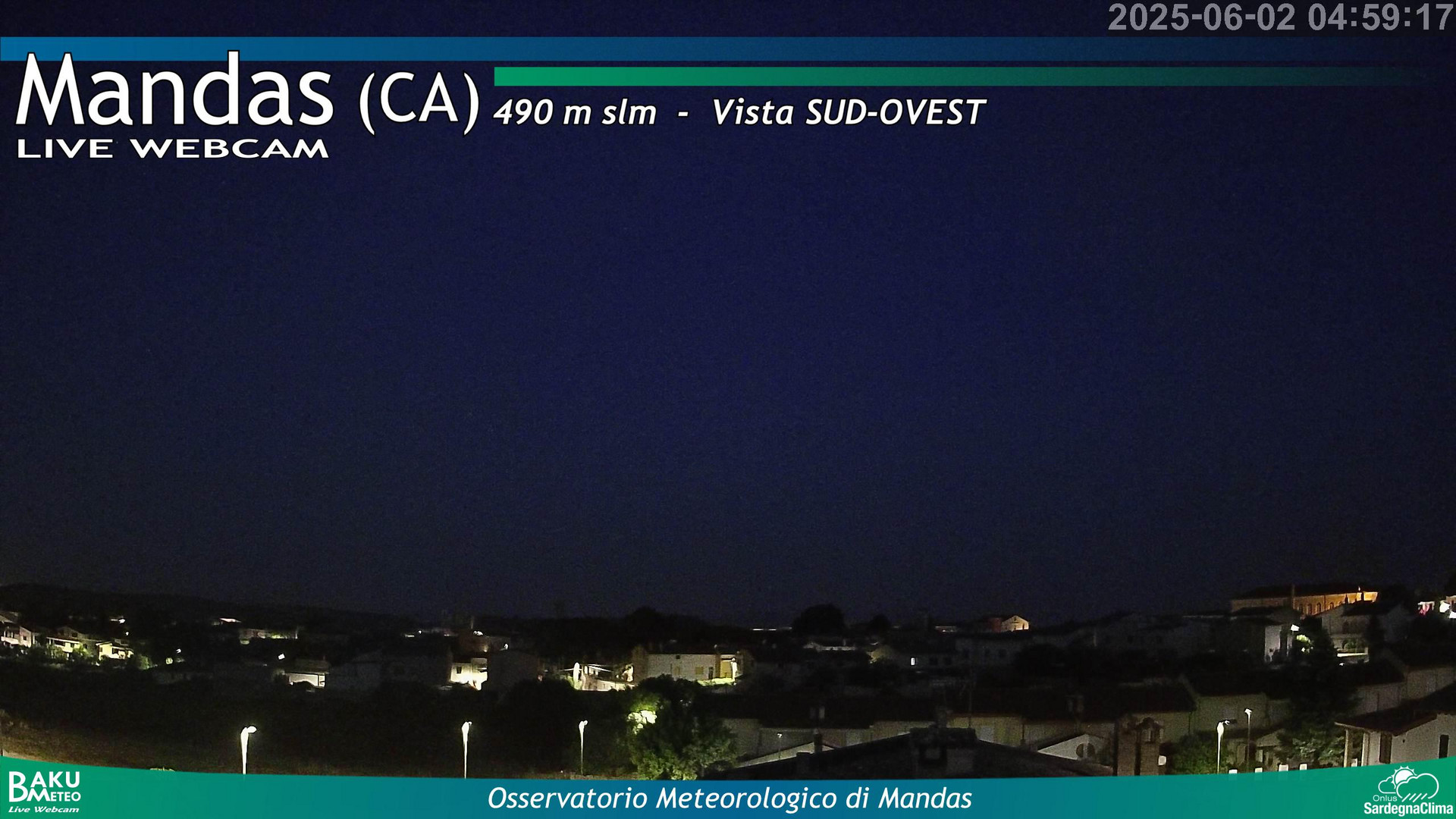 time-lapse frame, Mandas webcam
