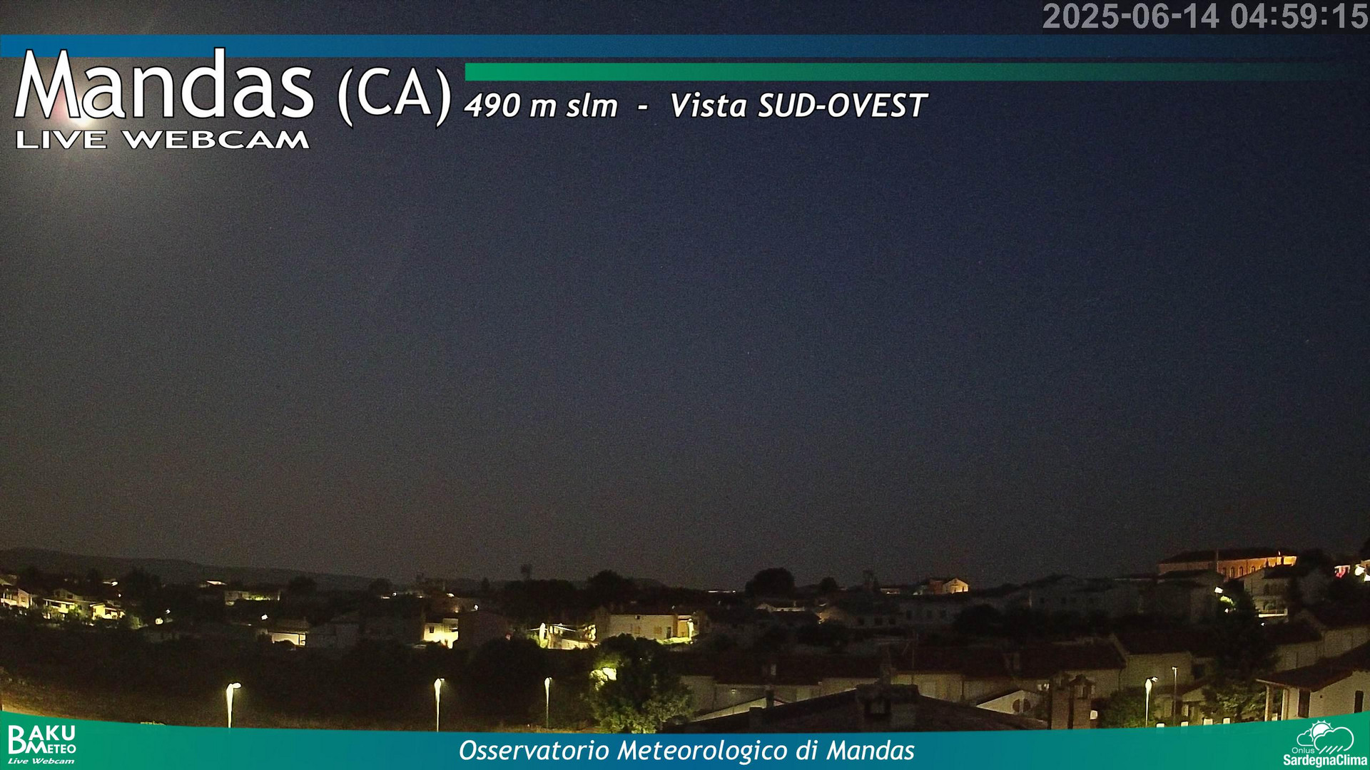 time-lapse frame, Mandas webcam