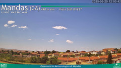 view from Mandas on 2025-06-29