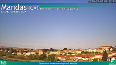 view from Mandas on 2025-07-01
