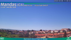 view from Mandas on 2026-04-06