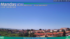 view from Mandas on 2026-04-10