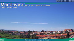 view from Mandas on 2026-04-11