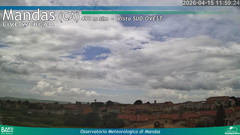 view from Mandas on 2026-04-15