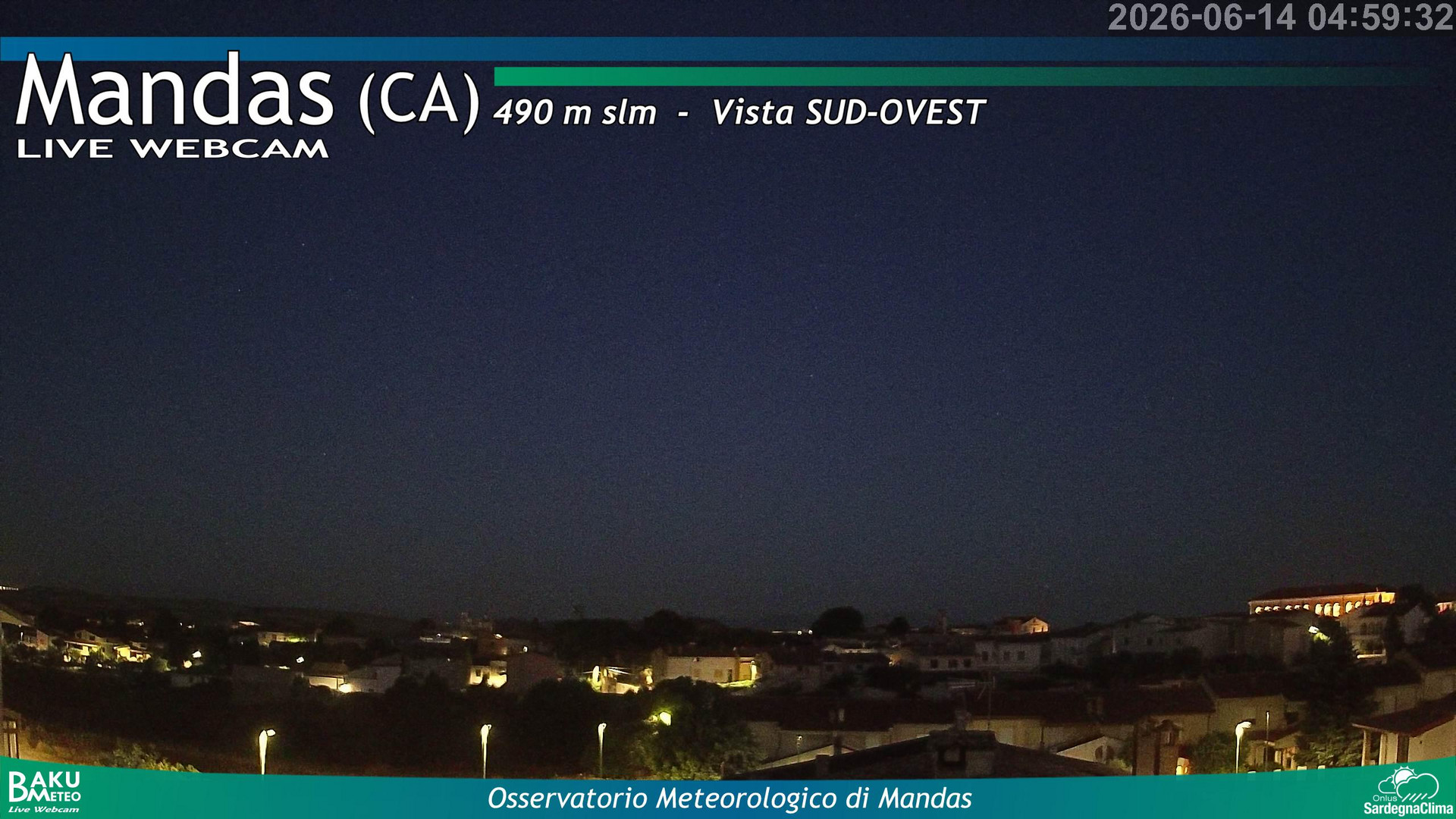 time-lapse frame, Mandas webcam