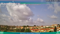 view from Mandas on 2026-08-25