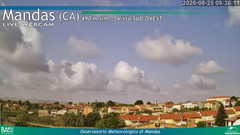 view from Mandas on 2026-08-25