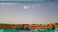 view from Mandas on 2026-08-25