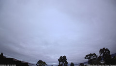 view from Aurora Cam Tasmania on 2026-05-18