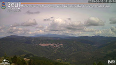view from Monte Lusei Panoramica on 2025-05-10