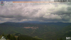 view from Monte Lusei Panoramica on 2025-05-15